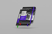 Notebook Mockup, a Books & Magazine Mockup by Difa Design (Thumbnail 2 of 5)