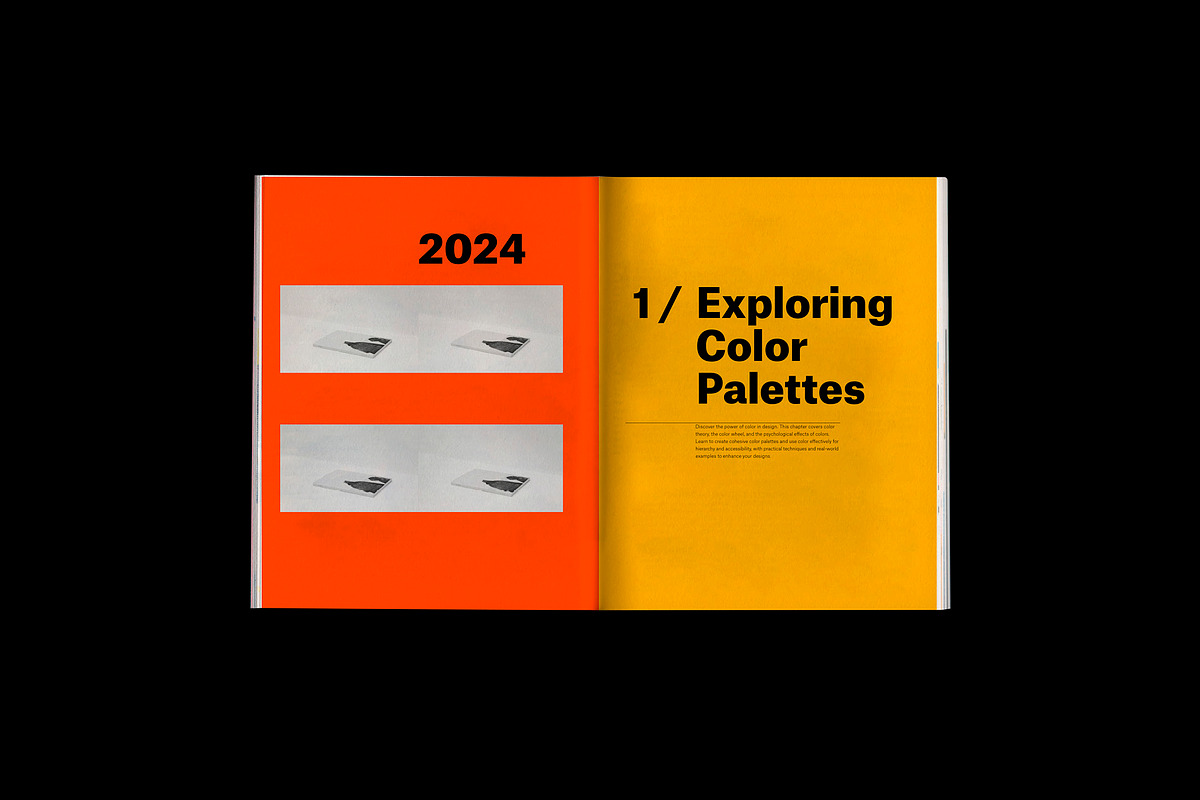 Modern Portfolio Template With Spine preview 6