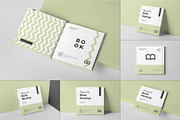 Square Book Mock up, a Books & Magazine Mockup by zippypixelstudio (Thumbnail 1 of 16)