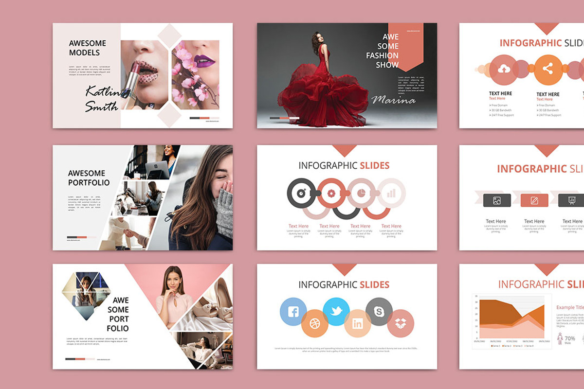 DIAMOND - Powerpoint Template, a Presentation Template by TypeMakers