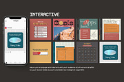 Instagram Engagement Retro CANVA, a Social Media Template by Analogi Studio (Thumbnail 6 of 24)