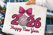 Happy New Year 2026 Crochet Yarn PNG, an Illustration by SinaCreation (Thumbnail 1 of 11)