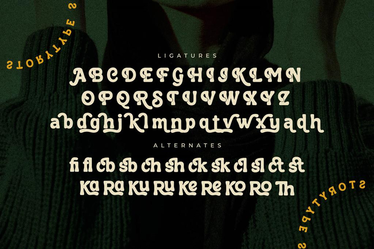Retosta Retro Display Font, a Sans Serif Font by Storytype Studio (Photo 13 of 15)