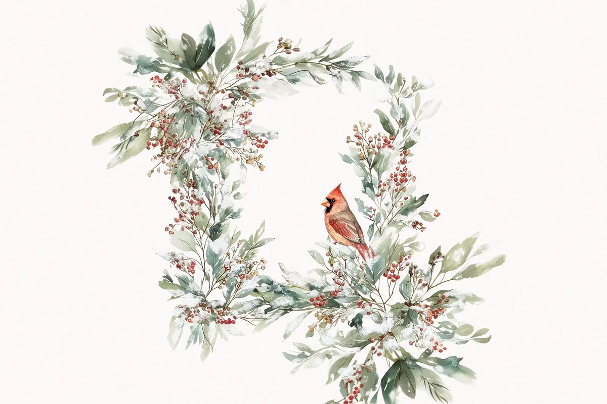 Winter Birds, an Animal Illustration by PeDe Designs (Photo 4 of 6)