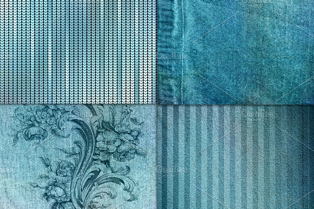 Teal wedding scrapbook paper linen, a Texture Graphic by Area (Photo 5 of 7)