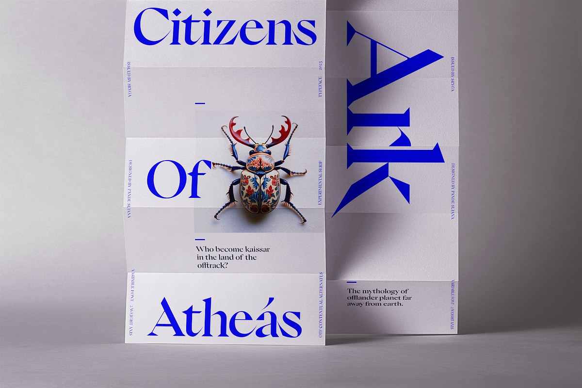 Athea — Variable Display Serif, a Serif Font by Sryga (Photo 4 of 8)