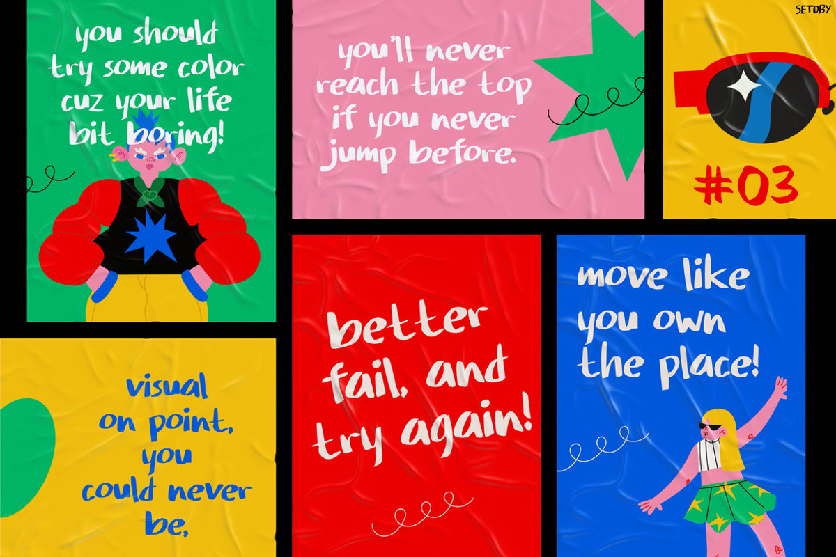 Setoby, a Handwritten Font by Pinisi ART (Photo 10 of 10)