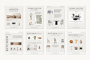 Home Decor LTK Canva Template, a Social Media Template by Deb Creative Studio (Thumbnail 4 of 10)