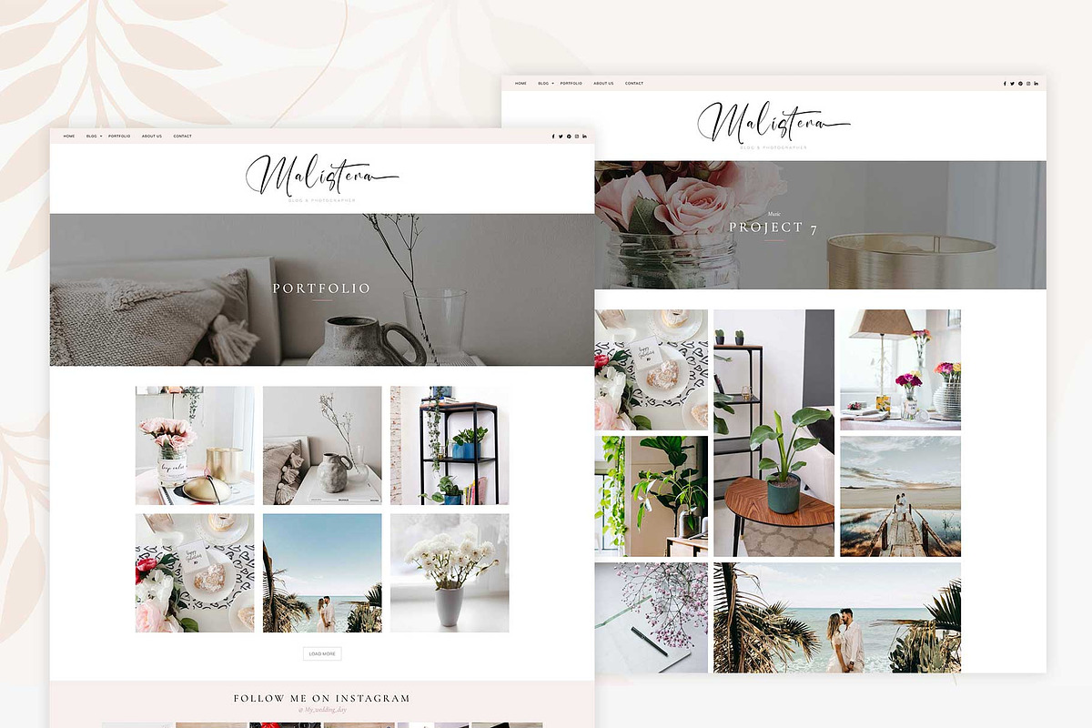 Malistena - Blog & Photographer WP, a WordPress Template by azuratheme (Photo 3 of 4)