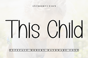 This Child, a Sans Serif Font by InermediaSTUDIO (Thumbnail 1 of 7)