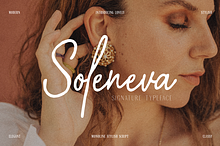 Soleneva - Signature Typeface