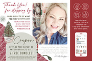 Country Christmas Digital Paper, a Pattern Graphic by FINEAPPLE (Thumbnail 7 of 7)