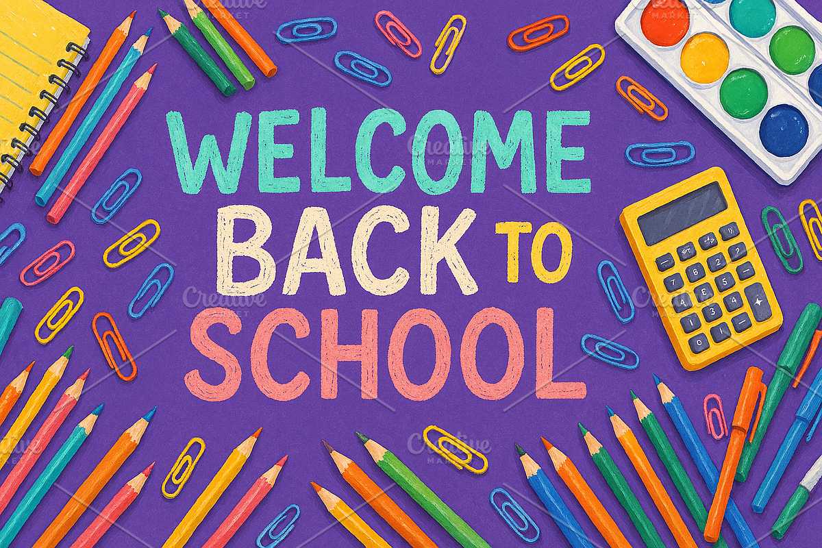 Welcome Back to School with Colorful, a School & Education Photo by Design_Planet (Photo 4 of 7)