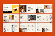 Cream Project Manager Google Slide, a Presentation Template by graphicook (Thumbnail 2 of 4)