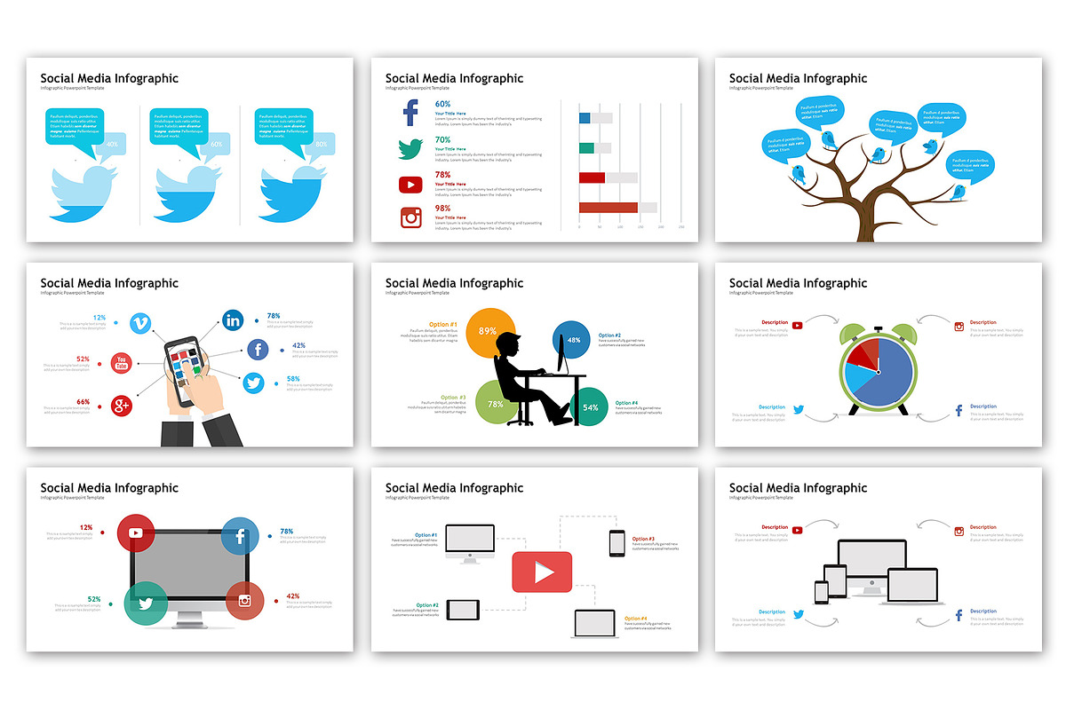 Social Media Presentation Asset, a Presentation Template by Digitcase x Wealthwells (Photo 2 of 4)