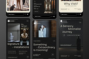 Minimalist Exhibition IG Story, a Social Media Template by Annora Studio (Thumbnail 5 of 6)