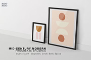 Procreate Mid Century Modern Brushes, a Brush Add-On by CC CREATIVE CO (Thumbnail 9 of 17)