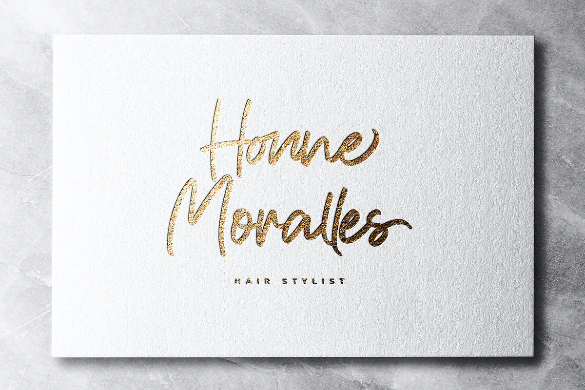 Honilley - Handwritten Font, a Script Font by StringLabs (Photo 8 of 10)