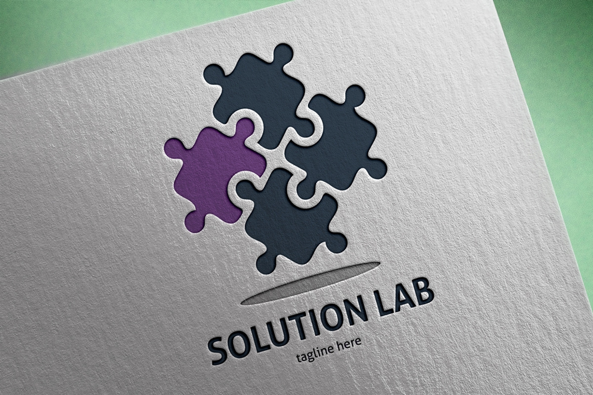 Solution Lab Logo, a Branding & Logo Template by Design_Planet