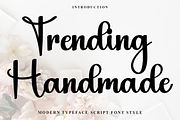 Trending Handmade, a Handwritten Font by FreshTypeINK (Thumbnail 1 of 8)
