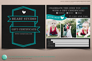 Modern Chalkboard Gift Certificate, a Brochure Template by FUN TENT DESIGN (Thumbnail 1 of 3)