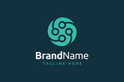 Circle Spiral Tech Dots Logo, a Branding & Logo Template by Buqancreative (Thumbnail 1 of 2)