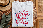Coquette Cowgirl PNG, Preppy, an Illustration by SharpMarketplace (Thumbnail 5 of 9)