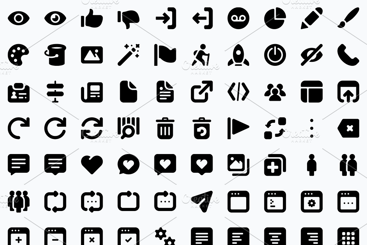Roundies 2200 Solid Icons, a Solid Icon by Vectopus.com (Photo 25 of 27)