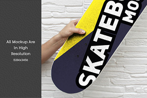 Skateboard Mockup 43