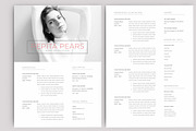 Resume / CV, a Resume Template by Peunayah (Thumbnail 2 of 7)