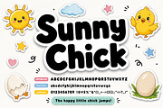 Sunny Chick, a Slab Serif Font by Wow Magic (Thumbnail 1 of 4)