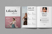 Lifestyle Magazine Template, a Magazine Template by Work-Envance (Thumbnail 2 of 7)