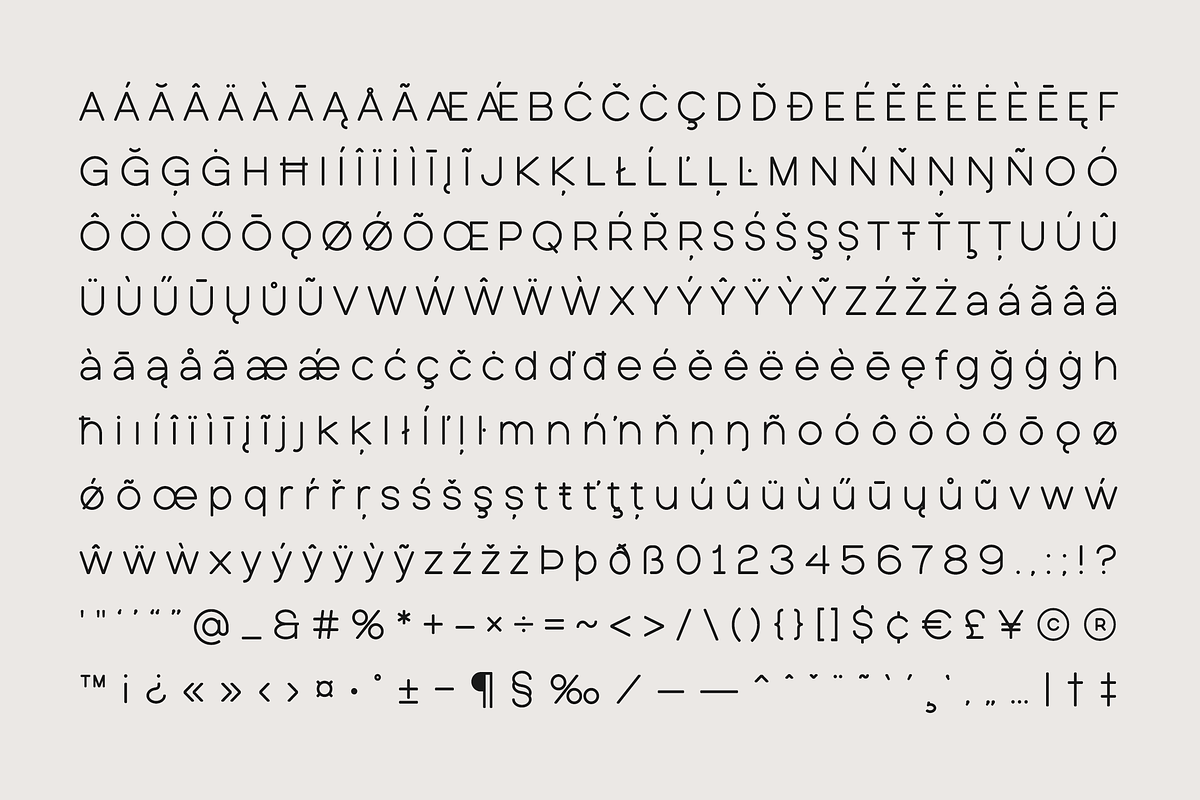 Quasar Soft typeface - 15 fonts, a Sans Serif Font by VP Fonts (Photo 14 of 23)