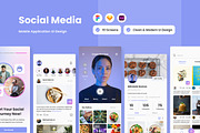Wave - Social Media Mobile App, an App Template by twinstd (Thumbnail 1 of 5)