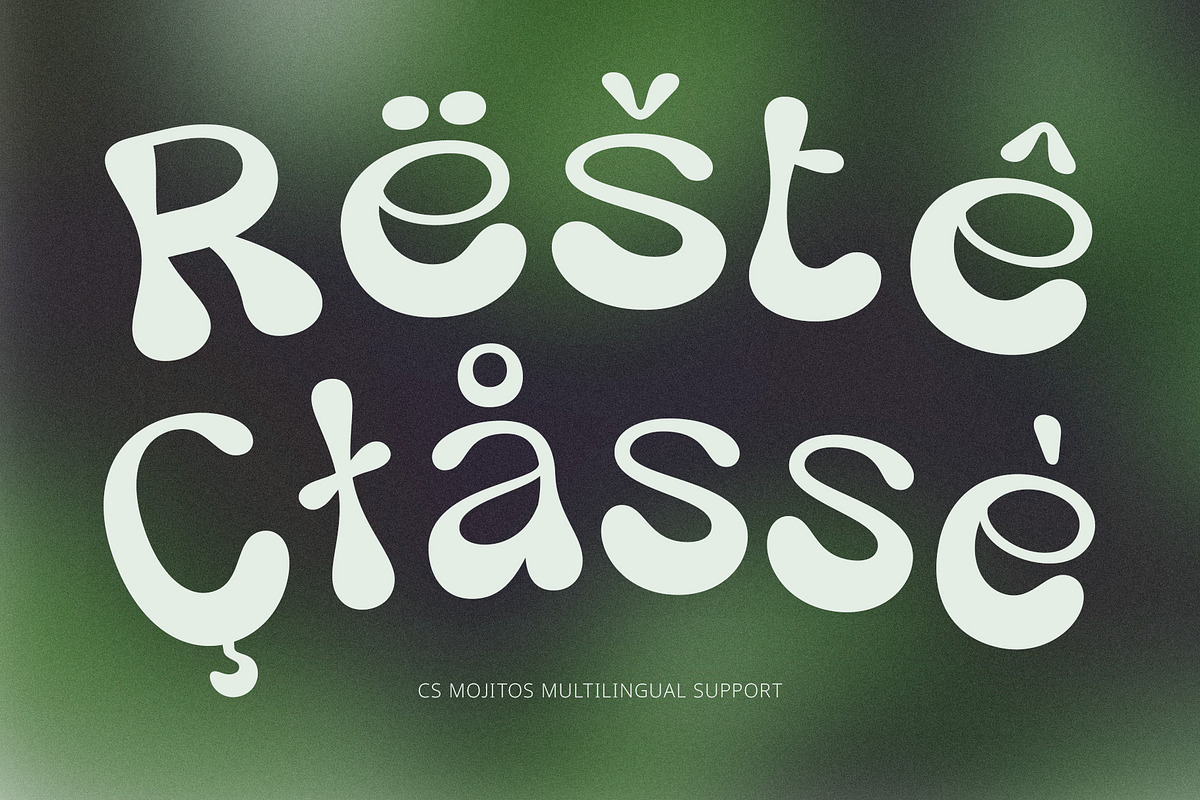 CS Mojitos – Groovy Font, a Sans Serif Font by Craft Supply Co. (Photo 7 of 8)