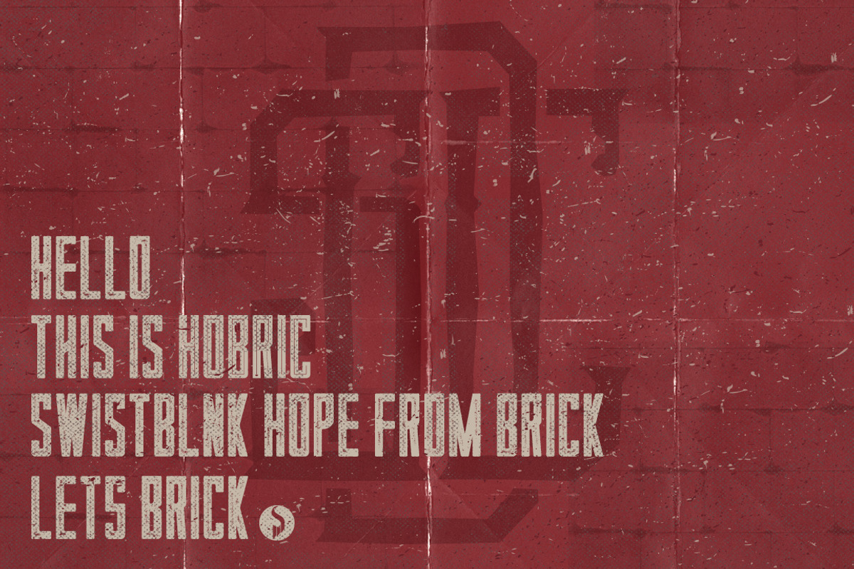 Hobric Family Typeface preview 4