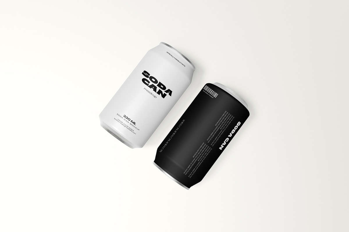 Drink Can Mockup, a Packaging Mockup by xavier_studio (Photo 4 of 5)