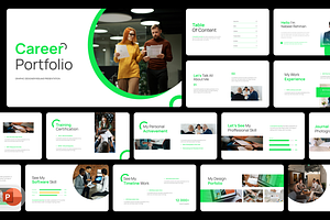 Career - Portfolio & Resume, a Presentation Template by Hammad Arif