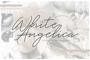 White Angelica Signature Wedding, a Script Font by Creatype Studio (Thumbnail 1 of 5)