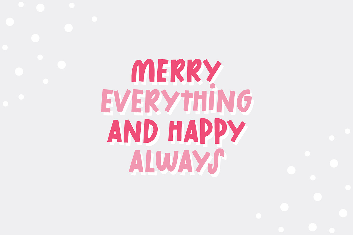 Sugar Buttons Funny Christmas font, a Handwritten Font by supfonts (Photo 3 of 8)