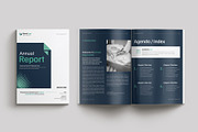 Annual Report Template, a Brochure Template by Cleffon_Graphic_Studio (Thumbnail 2 of 7)