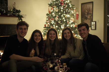 Friends gather to celebrate Christma, a Photo by Iftikhar Alam