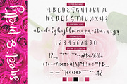 Sweet & Preety Handlettering Font, a Handwritten Font by Graphix Line Studio (Thumbnail 4 of 9)