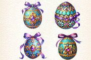 Easter Clipart, Easter Egg Clipart, an Illustration by DreamArtGraphic (Thumbnail 5 of 5)