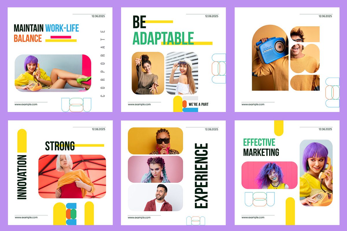 Corporate Social Media Post Design, an UI Kit Template by CreativeShaper (Photo 3 of 3)