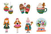 Christmas Gingerbread Cookie Clipart, an Illustration by CreationArt (Thumbnail 5 of 5)