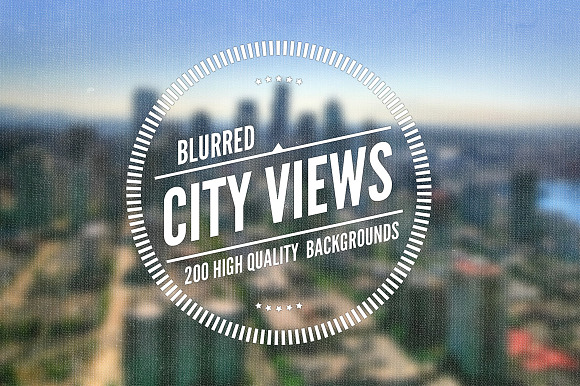 50 Blurred City Views (4 Variations) preview 7