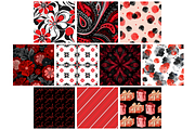 Black Friday Black & Red Backgrounds, a Background Graphic by NadiaTheronArt (Thumbnail 2 of 5)