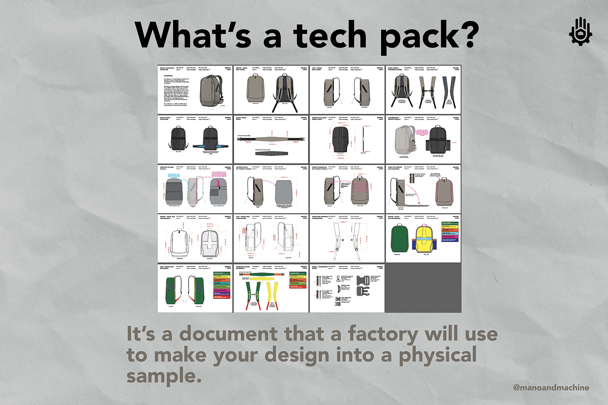 Travel Pack Example Tech Pack, a Templates & Theme by Mano + Machine (Photo 2 of 9)