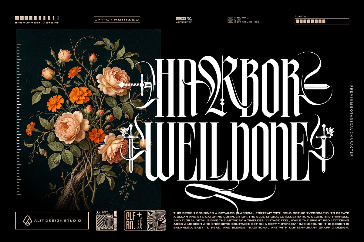 Makyos Gothic Typeface, a Blackletter Font by alit design (Photo 13 of 17)